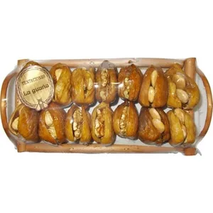 Cesta Nº25 Caliope Higos Cuello Dama, Almendras Fritas, Avellana Tostada y Nuez Hidromiel 250 G la Guaña