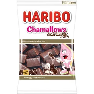 Chamallows Soft-kiss Nubes de Chocolate sin Gluten  Haribo 175 G