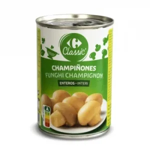 Champiñones Enteros Classic Carrefour 230 G.