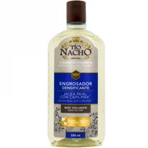 Champú Anticaída Engrosador Densificante Jalea Real con Capilmax Tío Nacho 330 Ml.