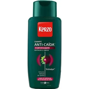 Champú Anticaída Fortificante con Trichodyn y Extracto Natural de Tomillo para Cabellos Normales en Situación de Caida Kerzo