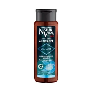 Natur Vital Champú Anticaspa con Extracto de Lúpulo y Tomillo, para Cabellos Sensibles Natur Vital 300 Ml.