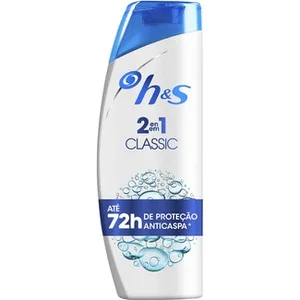 Champú Anticaspa y Acondicionador 2 en 1 Classic 0% Parabenos Fosfatos Colorantes H&s