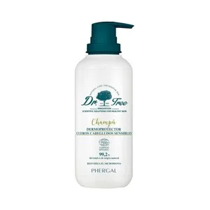 Dr. Tree Champú Dermoprotector que Refuerza el Microbioma, para Cueros Cabelludos Sensibles Dr. Tree 400 Ml.
