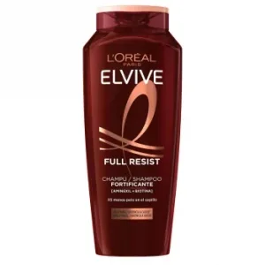 Champú Fortificante para Pelo Frágil con Tendencia a Caerse Full Resist L'oréal-elvive 400 Ml.