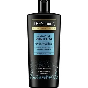 Champú Hidrata & Purifica con Ácido Hialurónico y Arcilla Blanca para Cabellos Grasos Tresemme