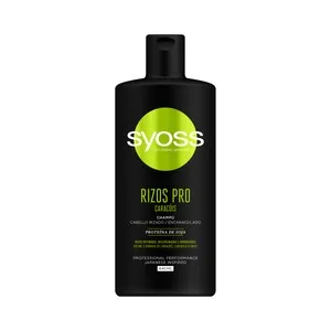 Syoss Champú Hidratante para Cabellos Ondulados o Rizados Syoss Rizos Pro 440 Ml.