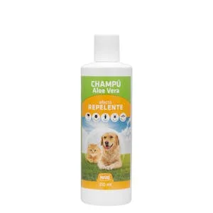 Champú Perros y Gatos con Aloe Vera Nuske Efecto Repelente 0.31 L