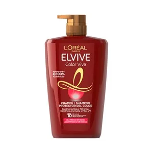 Elvive Champú Protector para Cabellos Teñidos o con Mechas 1 L. 1000 ML