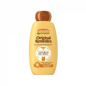 Champú Reconstituyente Tesoros de Miel para Pelo Dañado Original Remedies Garnier 600 Ml.