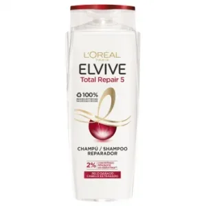 Champú Reparador para el Pelo Dañado Total Repair 5  Elvive L'oréal Paris 690 Ml.