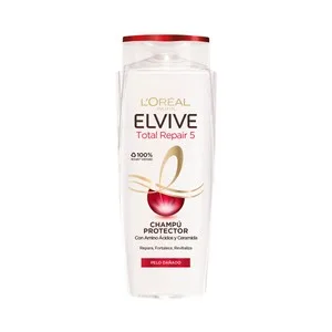 Elvive Champú Reparador y Fortificante para Cabellos Dañados y Desvitalizados Elvive Total Repair 5 700 Ml.
