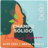 Champú Sólido Pelo Graso Belle, Caja 50 G