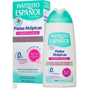 Champú Suave 0% Parabenos para Cuero Cabelludo Sensible o Tendencia Atópica Instituto Español