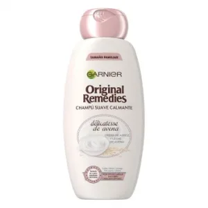 Champú Suave Calmante con Crema de Arroz y Leche de Avena Original Remedies 600 Ml.
