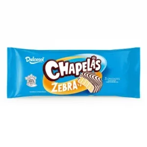 Chapelas Zebra Dulcesol 3 Ud.