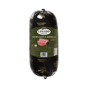 Legado Ibérico Charcutería Selecta Mortadela Ibérica Cortada en Lonchas - Loncha Fina 1 Mm 127.5 G