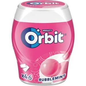 Chicle en Grageas Sabor Bubblemint Bote 64 Gr