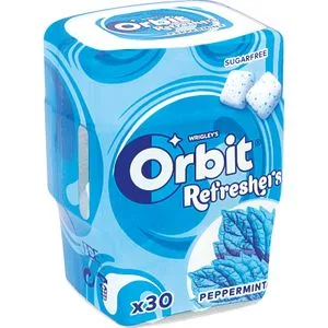 Chicle Grageado Menta Refresher´s Bote 67 Gr