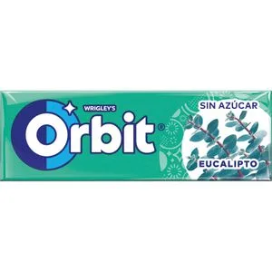 Chicle Grageado Sabor Eucalipto 14 Gr
