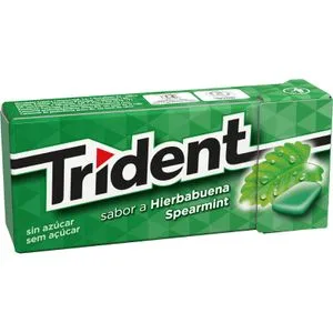 Chicle Grageado Sabor Hierbabuena 14 Gr