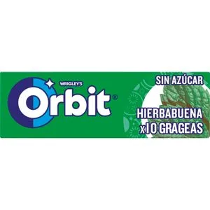 Chicle Grageado Sabor Hierbabuena 14 Gr