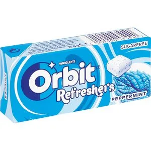 Chicle Grageado Sabor Menta Refresher´s 14 Gr