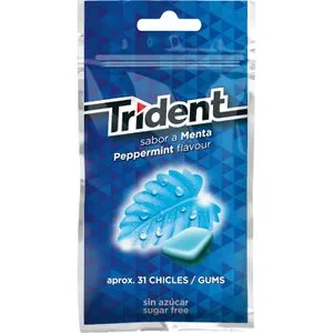 Chicle Menta en Bolsa 44 Gr