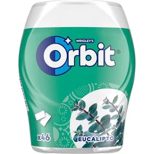 Chicles de Eucalipto sin Azúcar 46 Unidades Orbit