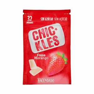 Chicles Fresa Gragea Hacendado 0.045 KG