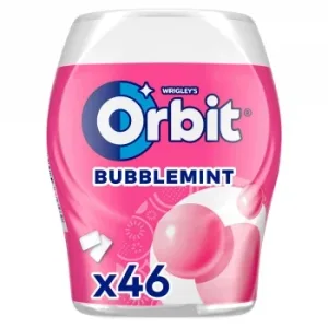 Chicles Sabor Bubblemint Orbit sin Azúcar 64