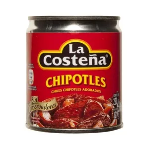 LA Costeña Chile Chiplote Adobado la Costeña 220 G.