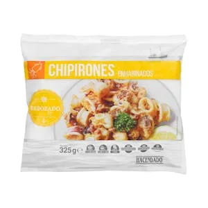 Chipirones Enharinados Hacendado Ultracongelado 0.325 KG