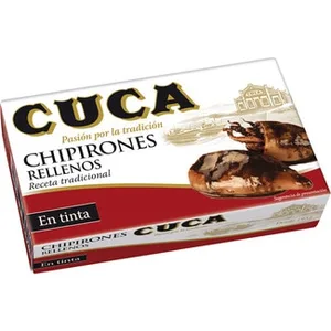 Chipirones Rellenos en Su Tinta Cuca