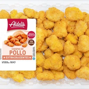 Chispas Pollo Extra Crujientes sin Gluten Aldelis