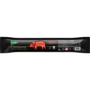 Chistorra de Navarra sin Gluten sin Lactosa  el Corte Ingles 200 G