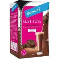 Batido de Choco Bicentury Sustituye, 5 Sobres, Caja 225 G