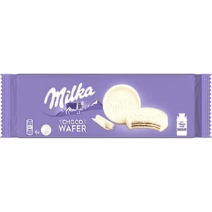 Choco Wafer Galletas de Barquillo Cubiertas de Chocolate Blanco Milka