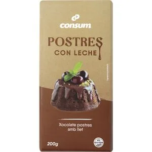 Chocolata Leche Postres 200 Gr