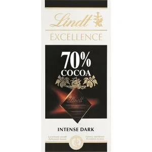 Chocolate 70% Cacao Excellence 100 Gr