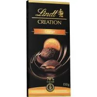 Chocolate 70% Orange Lindt Creation, Tableta 150 G