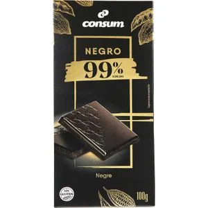 Chocolate 99% Cacao 100 Gr