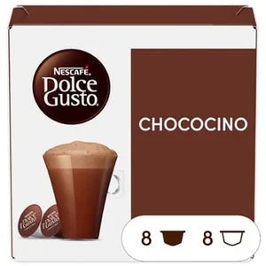 Chocolate a la Taza en Cápsulas de Chocolate + 8 Cápsulas de Leche Nescafe Dolce Gusto 0.26 KG