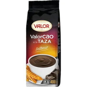 Chocolate a la Taza Intenso sin Gluten Valor 400 G