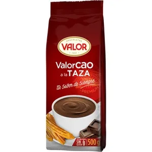 Chocolate a la Taza sin Gluten Valor