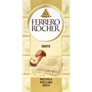 White Chocolate Blanco con Avellanas Ferrero Rocher