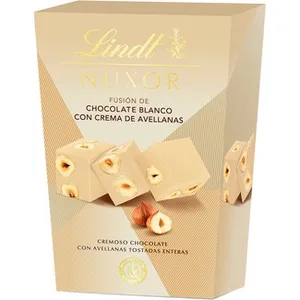 Bombones de Chocolate Blanco con Avellanas Tostadas Lindt Nuxor