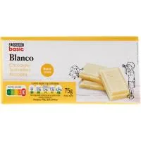 Chocolate Blanco para Postre Eroski, Tableta 200 G