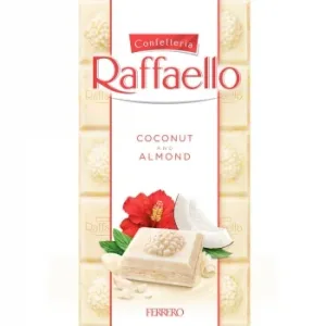 Chocolate Blanco de Coco y Almendra Raffaello Ferrero 90 G.
