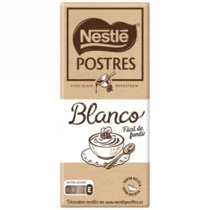 Chocolate Blanco para Fundir Nestlé Postres 170 G.